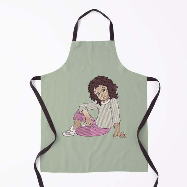 Item preview, Cute Girl Embroidery designed and sold by Cre8iveSkill.