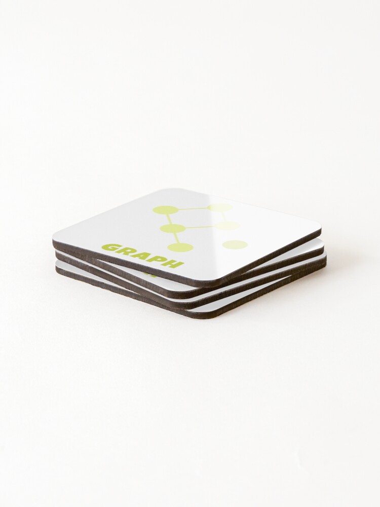 Thumbnail 4 of 5, Coasters (Set of 4), Graph Data Structure designed and sold by Mechashadow.