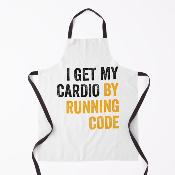 Item preview, I Get My Cardio By Running Code designed and sold by Amineharoni.