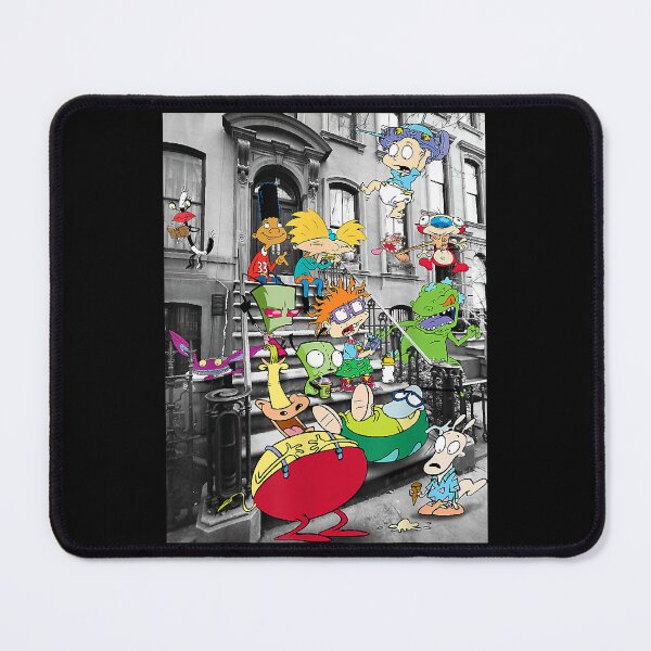 Item preview, Nickelodeon Classic Nicktoons Hanging On Stoop designed and sold by JohnDebrock.