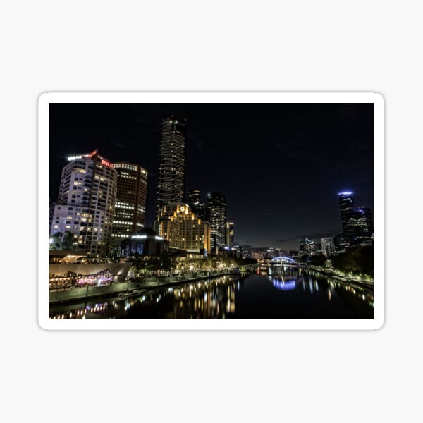 Southbank Night Sticker