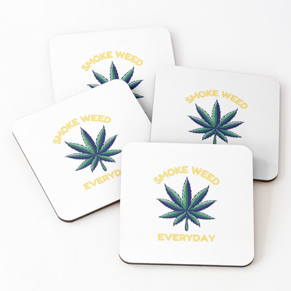 Item preview, Smoke Weed Everyday, Cannabis, Marijuana, Weed, 420, Leaf, Gold designed and sold by BestDesignbySof.