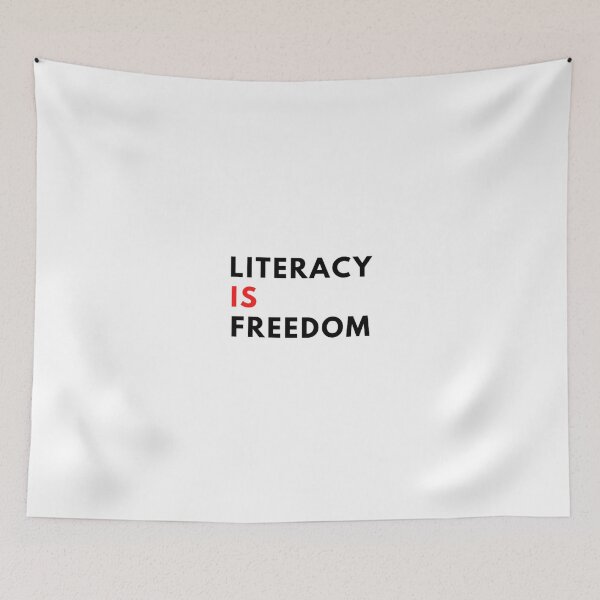 Item preview, Literacy Is Freedom  designed and sold by MrDesigner465.