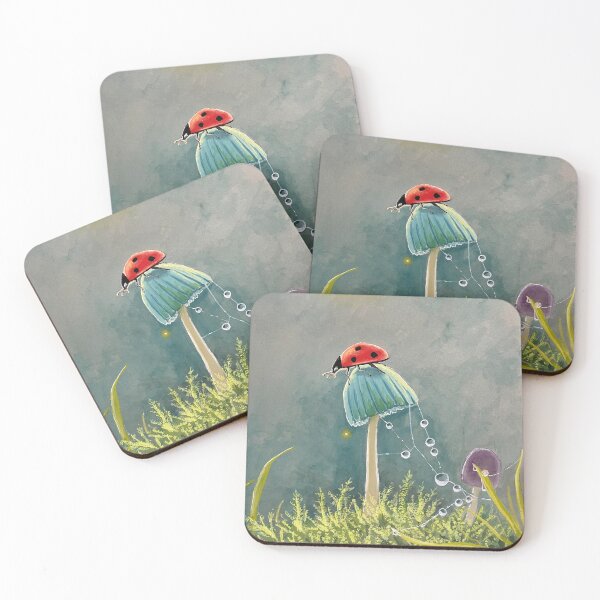 Item preview, Ladybird on a Toadstool designed and sold by TheArtery2010.