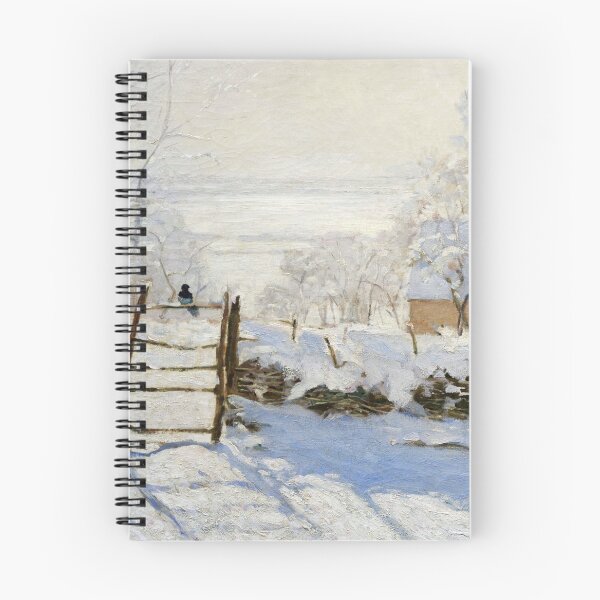 Item preview, The Magpie (1868–1869) by Claude Monet designed and sold by see-the-fox.