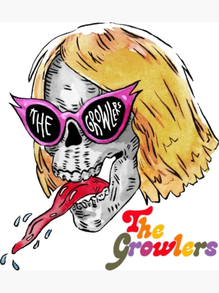 "VintageThe Growlers" Poster for Sale by marijanjackson Redbubble