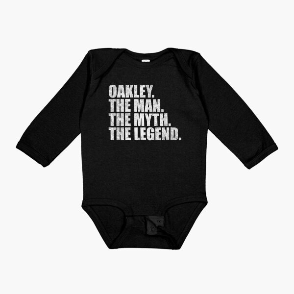 Item preview, Oakley Name Oakley The Man The Myth The legend designed and sold by Teelogic.