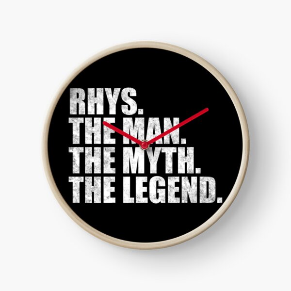 Item preview, Rhys Name Rhys The Man The Myth The legend designed and sold by Teelogic.