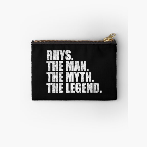 Item preview, Rhys Name Rhys The Man The Myth The legend designed and sold by Teelogic.