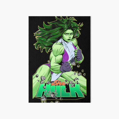 She-Hulk Sexy Girl Art Board Print for Sale by DonnellHoux