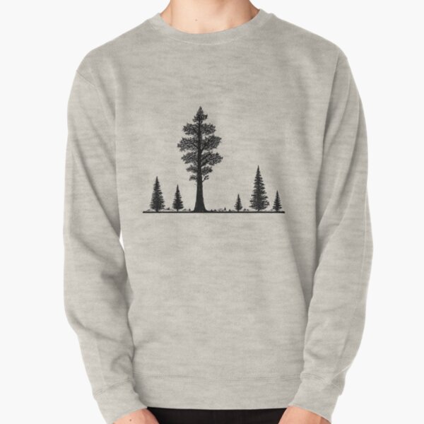 In the Shadow of a Giant Pullover Sweatshirt