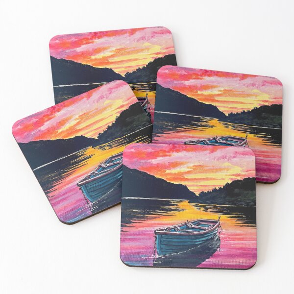 Item preview, Rowing Boat at Sunset designed and sold by TheArtery2010.