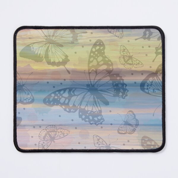 Item preview,  romantic beach sunset butterfly pattern designed and sold by Beeroclock.