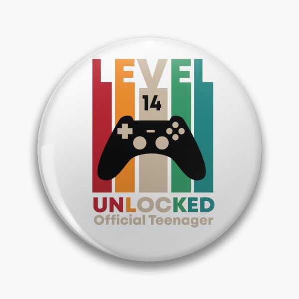 Item preview, Level 14 Unlocked Official Teenager,14th Birthday Gift designed and sold by Designista436.