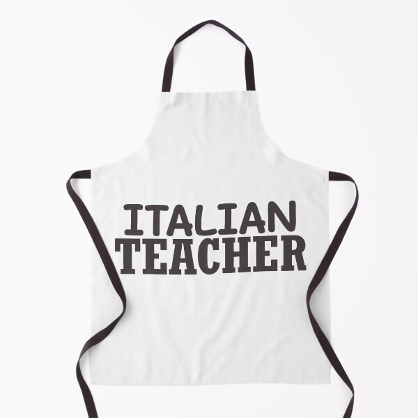 Item preview, Italian Teacher school designed and sold by Think4Prints.