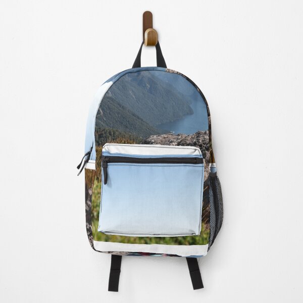 Item preview, Resting During the Hike with Mountain view on Kepler Track designed and sold by Danny Wanders.