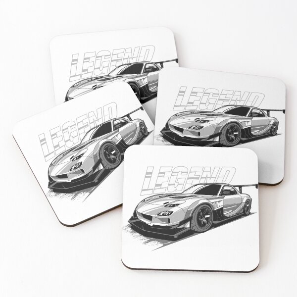 Item preview, Legend RX7 TRMNL Super Car Racing Turbo Drift Automotive designed and sold by halleinstyle.