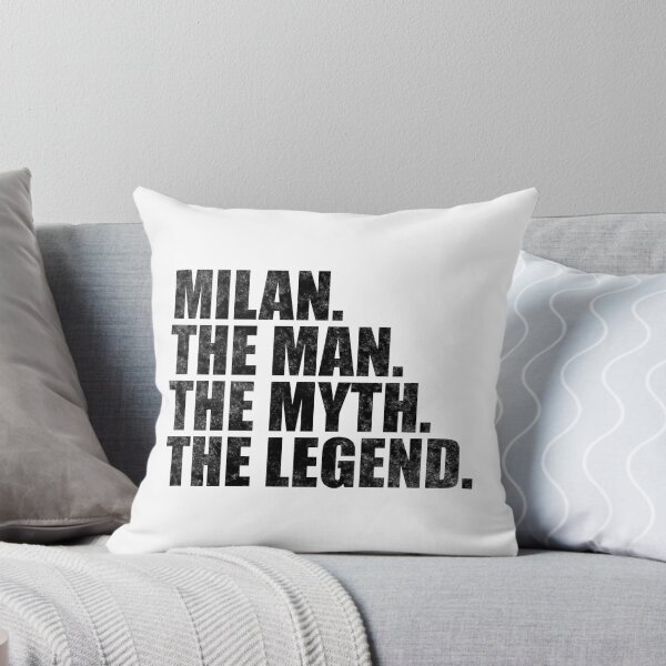 Aperçu de l'œuvre Milan Nom Milan L'homme Le mythe La légende créée et vendue par Teelogic.