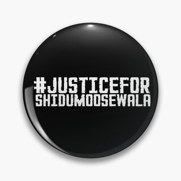 Item preview, Justice for Shidumoosewala white bold typography  designed and sold by garniturex.
