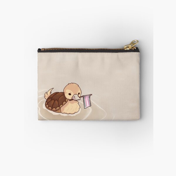 Item preview, ATLA Turtle Duck with Demigirl Flag designed and sold by Zolzo.