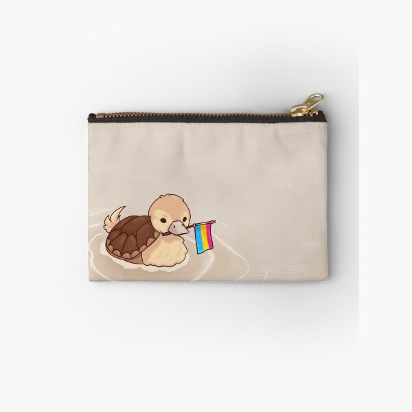 Item preview, ATLA Turtle Duck with Pansexual Flag designed and sold by Zolzo.