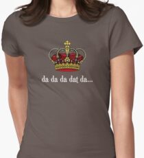King George III Tee | Da Da Da Dat Da Women's Fitted T-Shirt
