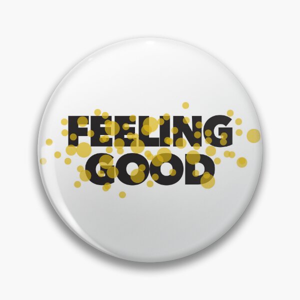 Item preview, Modern, playful, cheerful typographic design of Feeling Good designed and sold by theendup.