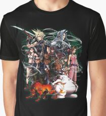 Final Fantasy VII - Collage Graphic T-Shirt