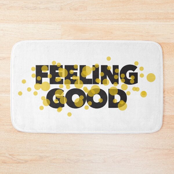 Item preview, Modern, playful, cheerful typographic design of Feeling Good designed and sold by theendup.