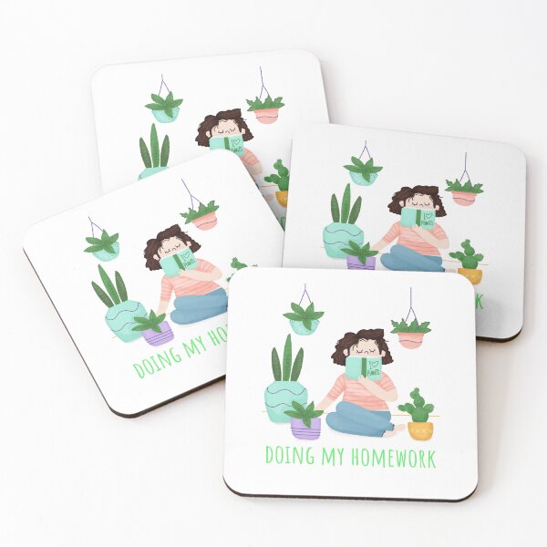 Item preview, doing my homework, love plants designed and sold by ydsdesigns.