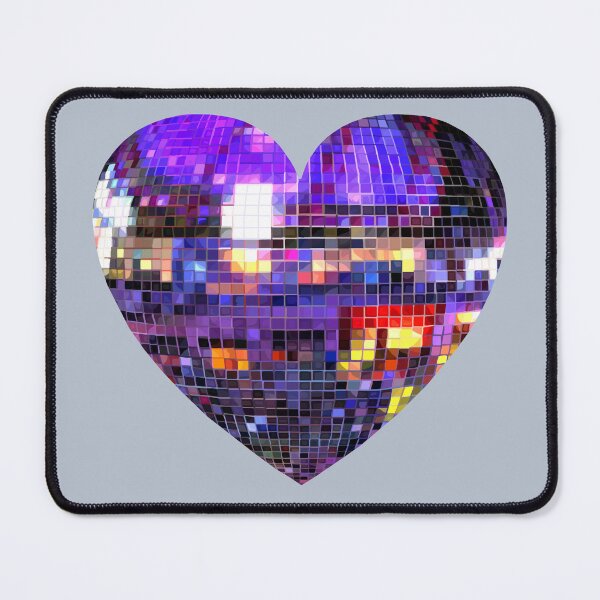 Item preview, Purple Disco Ball Heart  designed and sold by Deborah Camp.