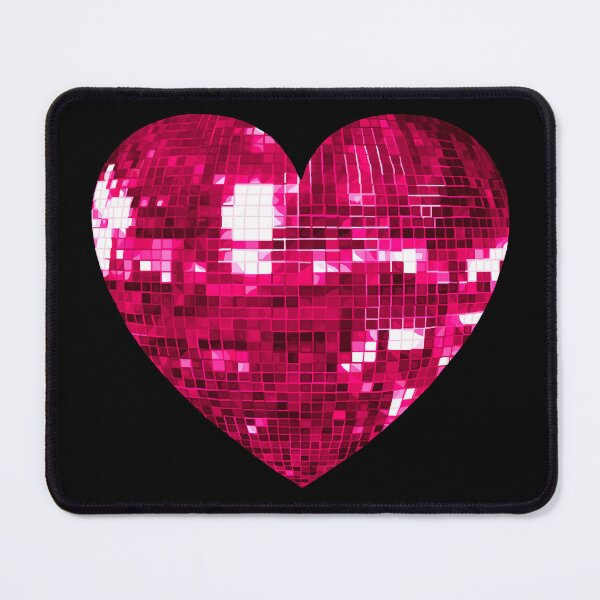 Item preview, Pink Disco Ball Heart  designed and sold by Deborah Camp.