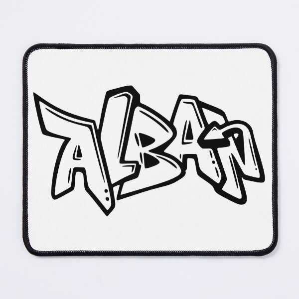 Item preview, Alban - Graffiti Name Design designed and sold by NameThatShirt.