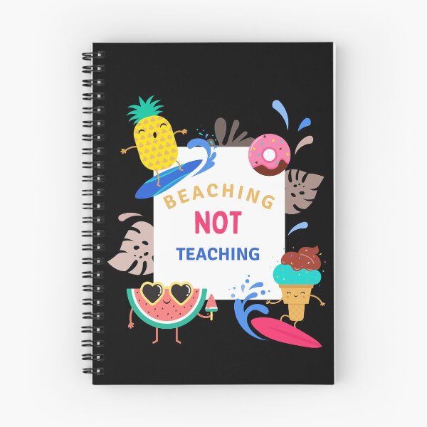 Item preview, Beaching Not Teaching designed and sold by Miraal & Co ⭐️⭐️⭐️⭐️⭐️.