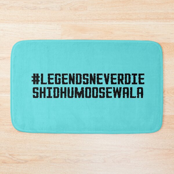 Item preview, Legends Never Die Shidhu moosewala cool typography  designed and sold by garniturex.