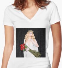 Valentina - Rupaul's Drag Race Women's Fitted V-Neck T-Shirt