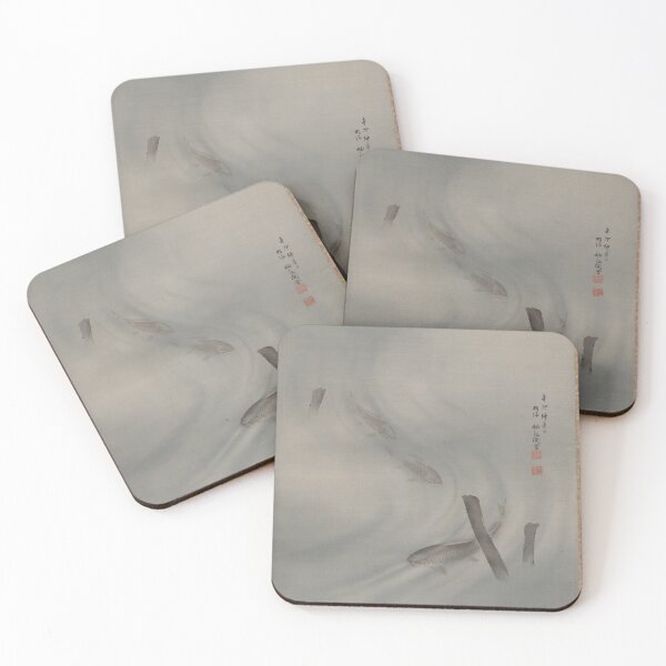 Item preview, Fishes Swimming 1891 designed and sold by SuperMerchMan.