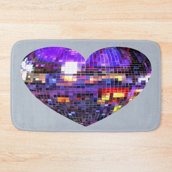 Item preview, Purple Disco Ball Heart  designed and sold by Deborah Camp.