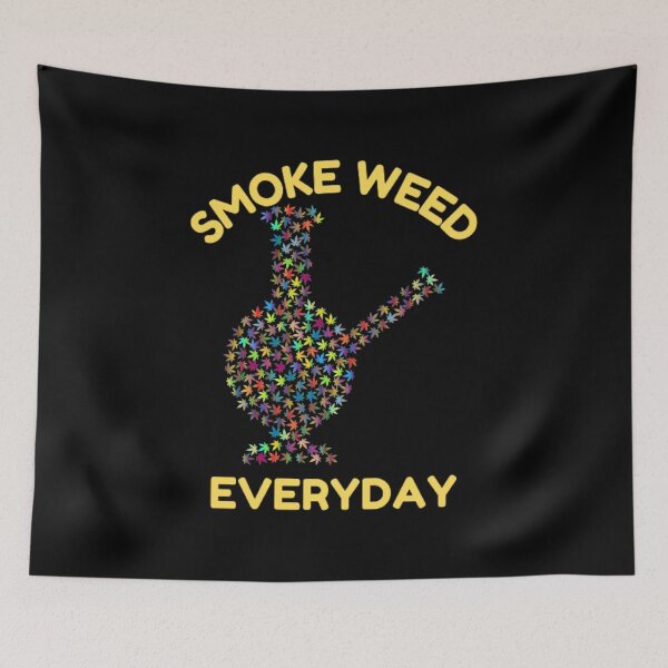 Item preview, Smoke Weed Everyday, Cannabis, Marijuana, Weed, 420, Leaf, Bong designed and sold by BestDesignbySof.