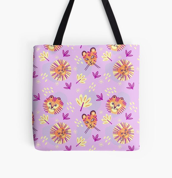 Cats Gang All Over Print Tote Bag