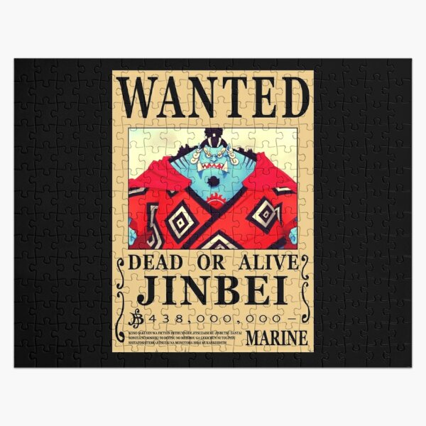 One Piece Wanted Poster - KATAKURI Jigsaw Puzzle by Niklas