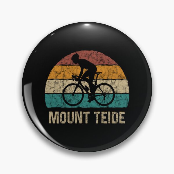 Item preview, Mount Teide Cycling Climb Tshirt Retro Cycling Shirt Vintage Cyclist Gift Idea Sticker designed and sold by gloria1os.