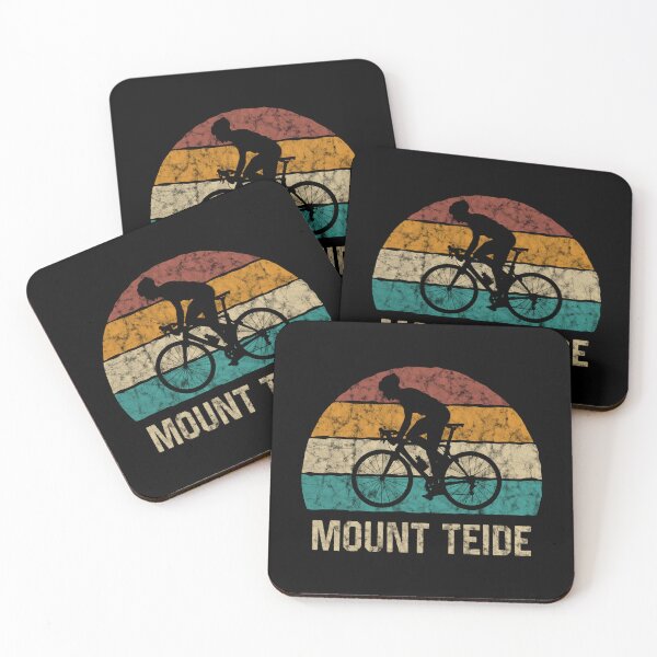 Item preview, Mount Teide Cycling Climb Tshirt Retro Cycling Shirt Vintage Cyclist Gift Idea Sticker designed and sold by gloria1os.