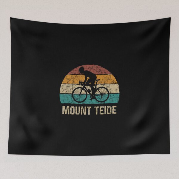 Item preview, Mount Teide Cycling Climb Tshirt Retro Cycling Shirt Vintage Cyclist Gift Idea Sticker designed and sold by gloria1os.