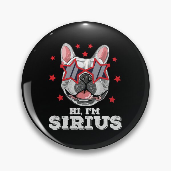 Artikelvorschau, Französische Bulldogge mit Sternenbeobachtung für einen Sirius Hund entworfen und verkauft von StrongShirts.