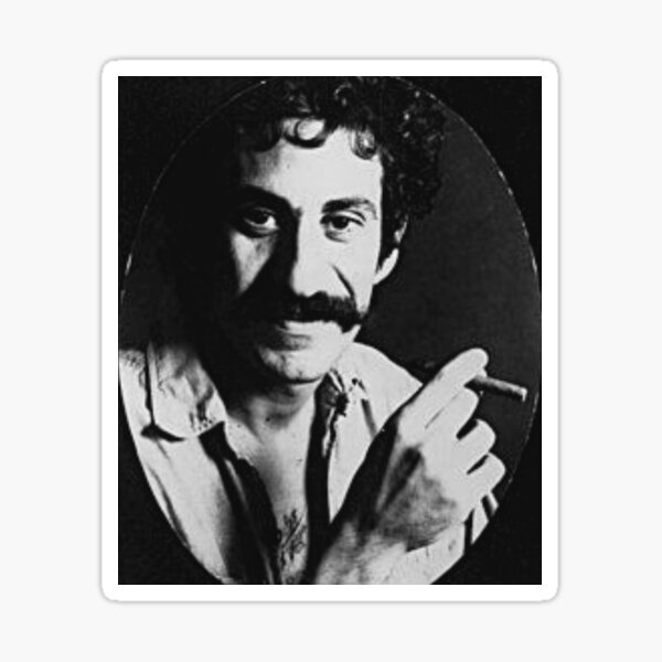 "Jim Croce" Sticker for Sale by Redbubble