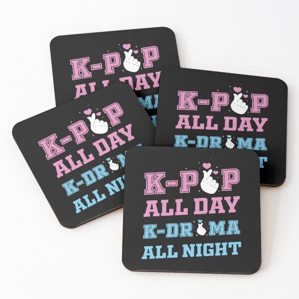 Item preview, K-Pop All Day K-Drama All Night Funny K-Pop Korean Drama designed and sold by StrongShirts.