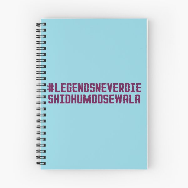 Item preview, Legends Never Die Shidhu bold Typography  designed and sold by garniturex.