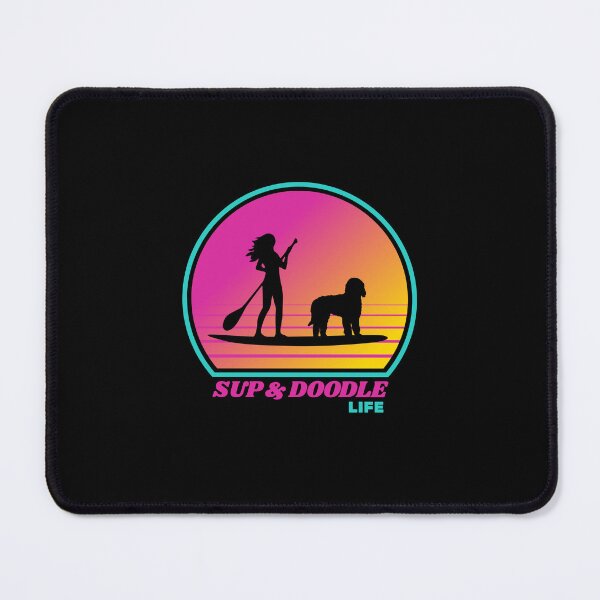 Item preview, SUP and Doodle Life Paddleboarding Goldendoodle Mom Gift designed and sold by Guarddogdrive.