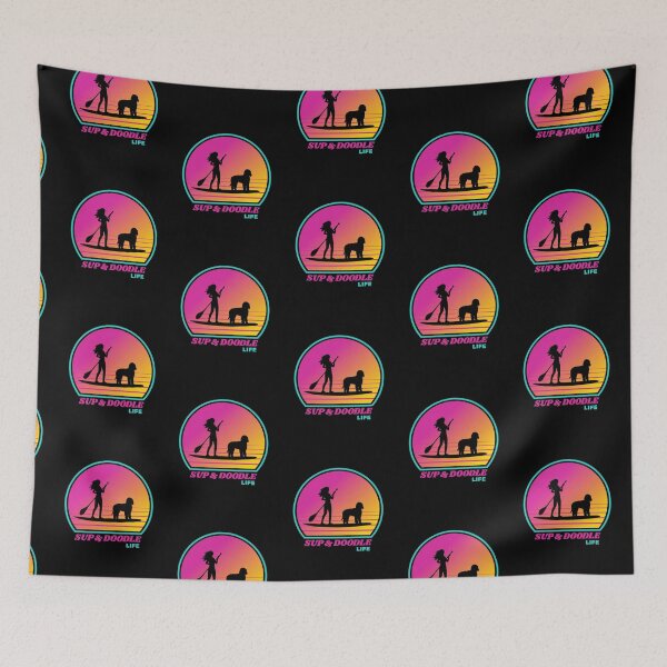 Item preview, SUP and Doodle Life Paddleboarding Goldendoodle Mom Gift designed and sold by Guarddogdrive.